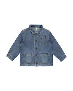 Clothing accessory: Denim Chore Coat || Indigo