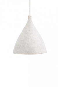 Reversible Tipi Lampshade H || Natural/Light Stone