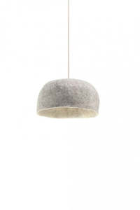 Reversible Yurte Lampshade || Light Stone/Natural