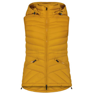 Mary-Claire - Women's Packable Down Vest - Apricot Crush