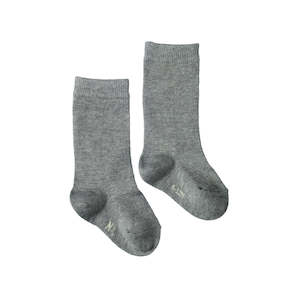 Clothing accessory: Organic Cotton Socks || Grey Marl