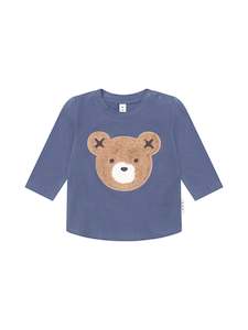 Furry Huxbear Top || Midnight