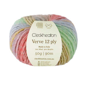 Yarn: ~Cleckheaton Verve 12 Ply