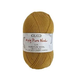 ~Crucci 4 Ply Soft Pure Wool