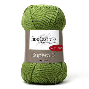 Yarn: ~Fiddlesticks Superb 8 100% Acrylic