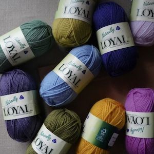 Yarn: ~Naturally Loyal 8 Ply NZ Wool