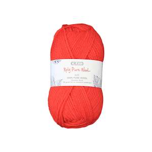 Yarn: ~Crucci 8 Ply Soft Pure Wool