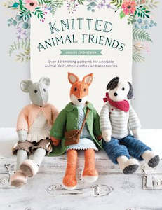 ~Book - Knitted Animal Friends by Louise Crowther