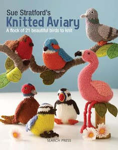 ~Book - Knitted Aviary by Sue Stratford