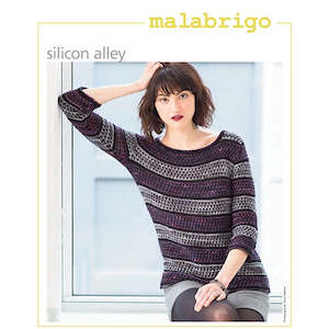 Yarn: ~Malabrigo Pattern Silicon Alley