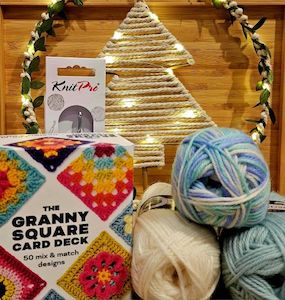 Granny Square Crochet Kit