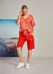 Womenswear: Madly Sweetly: Escape Short. Red.