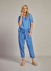 Madly Sweetly: Sorbet Pant. Blue wash