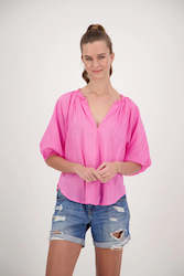 Womenswear: Briarwood: Tegan Top. Pink.