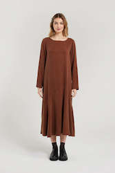 Womenswear: Florence Dress : Cocoa .