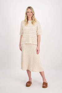 Womenswear: Briarwood: Pixie Skirt. Natural.