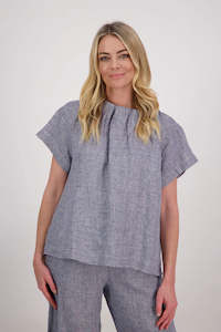 Womenswear: Briarwood: Pip Top. Ink.