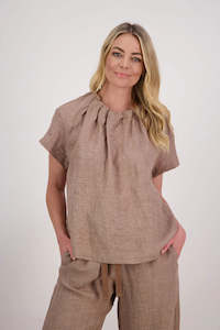 Womenswear: briarwood: Pip Top. Camel