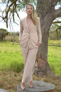 Trelise Cooper: Chic Your Mind Jacket. Blush.