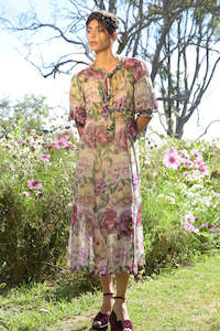 Trelise Cooper: Good Tie For Now dress . Peony Floral