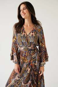 Womenswear: Tuesday: Alice Dress. Dark Paisley.