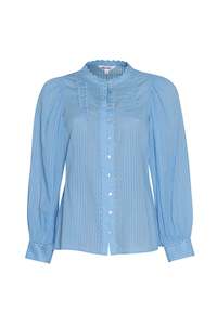 Womenswear: Loobies Story: Joy Shirt. Blue Belle.