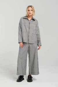 Womenswear: NYNE: Jamie Pant. Black Stripe.