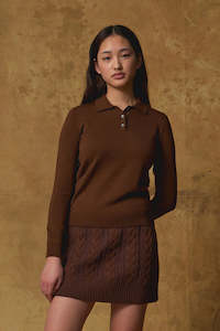 Womenswear: Standard Issue: Merino Polo Shirt