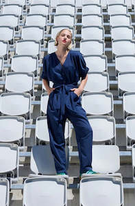 Womenswear: Tuesday: Ace Jumpsuit. Indigo.