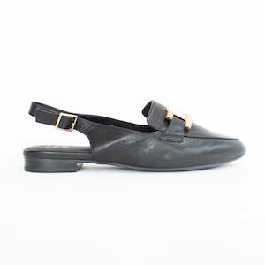 Shoe: Lizzah Black Leather