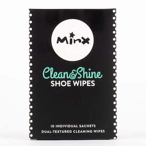 Minx Clean and Shine Shoe Wipes