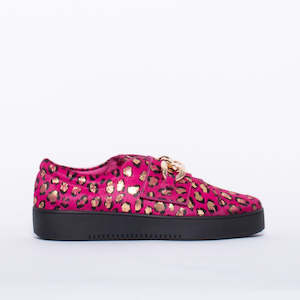 Shoe: Layan Fuchsia Leo Print