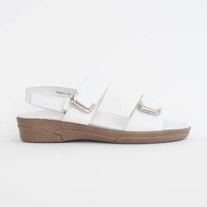 Shoe: Elegance Luxe Embossed White