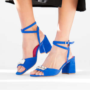 Shoe: Bonnie Electric Blue Suede