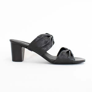 Clooney Black Black Heel