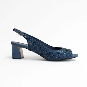 Shoe: Jukes Navy Shimmer