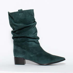 Shoe: Alina Petrol Suede