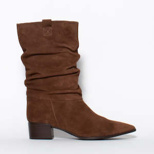 Alina Chestnut Suede