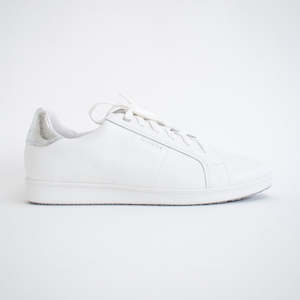 Shoe: Jackie V White Silver