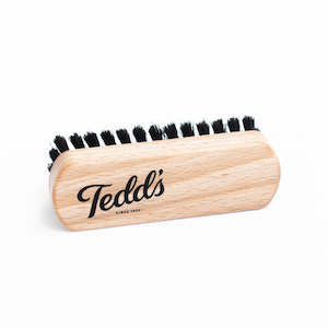 Shoe: Wooden Handle Suedette Brush