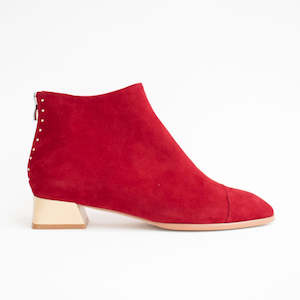 Demon Red Suede