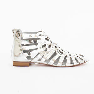 Shoe: Palermo Silver Shine