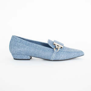 Shoe: Bazley Denim Leather