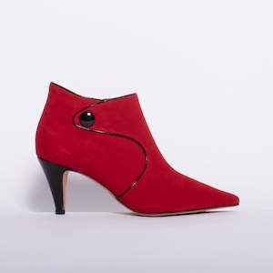 Josie Red Suede