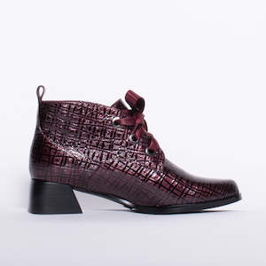 Ankara Eggplant Check Patent