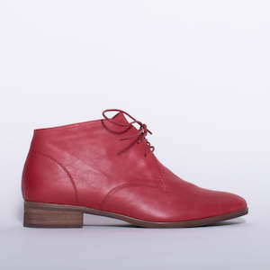 Shoe: Livia Red Waxy