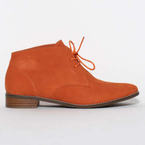 Shoe: Logger Orange