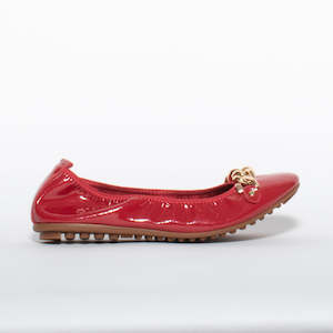 Berle Dark Red Patent