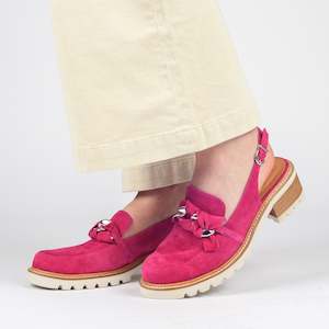 Dosile Hot Pink Suede