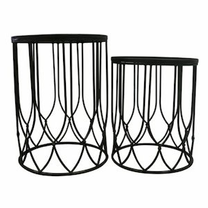 Coffee & Side Tables: Chang Set of 2 Tables